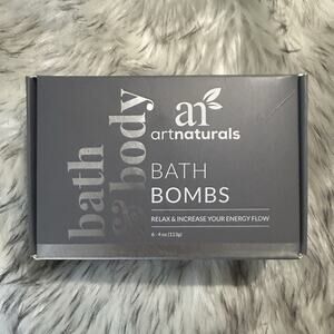 artnaturals Multicolor Bath Bomb Set Gift Box, 6 x 4 oz (113 g)
